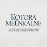 kotora melnkalne